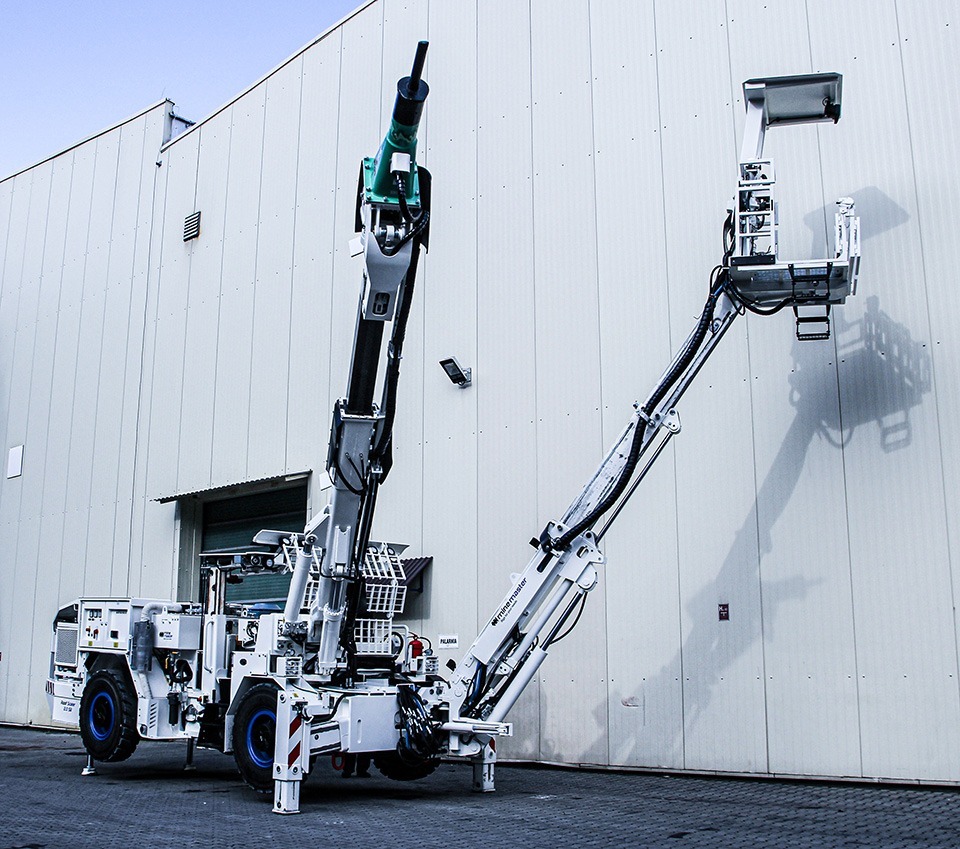 Roof Scaler 2.0SB factory testing at Mine Master